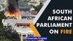 South Africa’s parliament on fire, no loss of life reported till now| Oneindia News