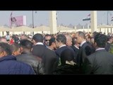 علاء وجمال وحفيد مبارك يتلقون واجب العزاء فى وفاة الرئيس الأسبق حسني مبارك