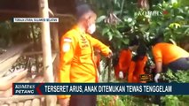 Terseret Arus, Seorang Anak Ditemukan Tewas Tenggelam! Diduga Karena Terpeleset Jatuh ke Sungai