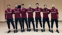 Ofspor başkanı ve futbolcular arasında gülümseten paylaşım