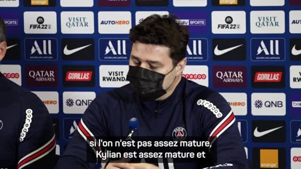 PSG - Pochettino évoque la situation de Mbappé