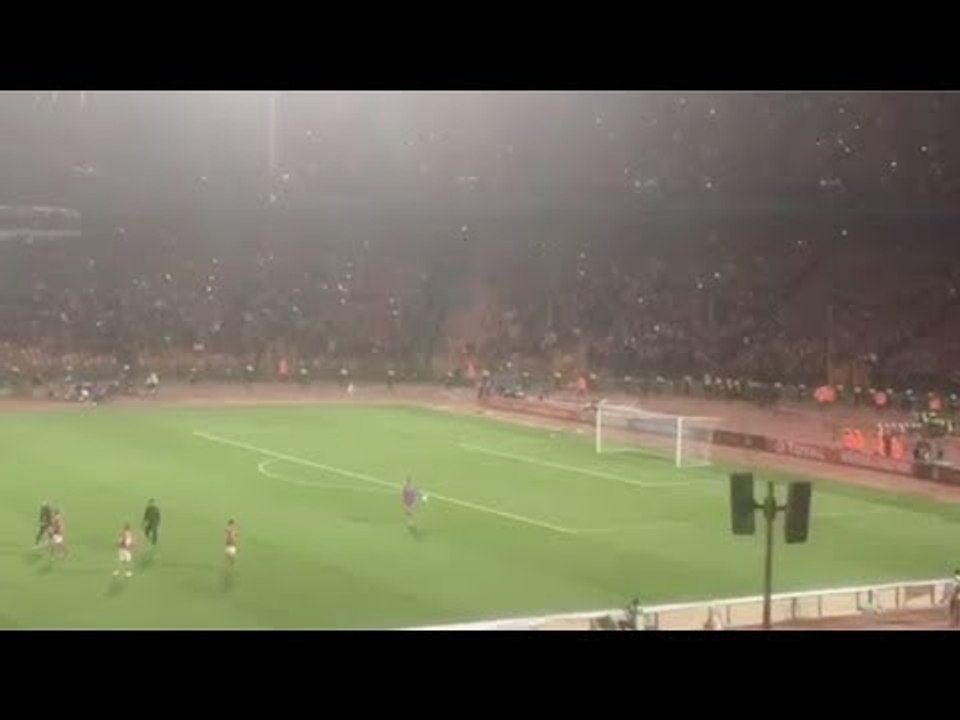 أفريقيا يا أهلي.. الجمهور يهتف لـ معلول واللاعبين بعد الفوز على صن داونز