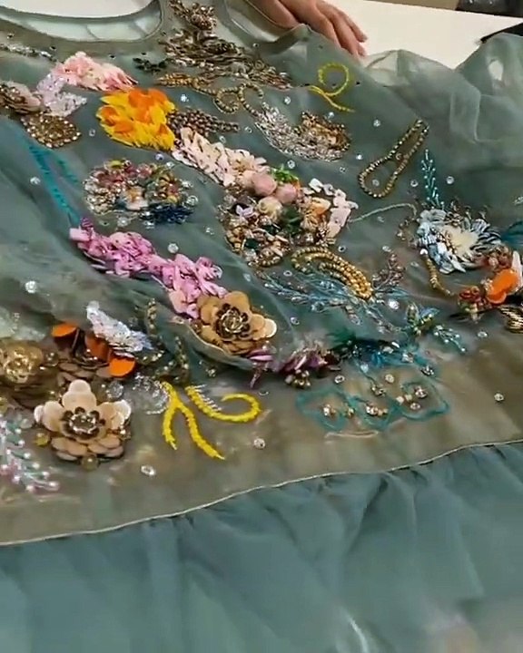 Beautiful bridal long maxi