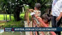 Jokowi Ajak Kedua Cucunya, Jan Ethes dan Sedah Mirah Keliling Istana Bogor!