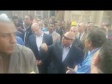 وزيرالنقل يأمر بإزالة مبنى عشوائي داخل ورش أبو راضي إيه العشش دي