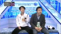 GPF13 - Commentators mention Hanyu (RAI ITA)