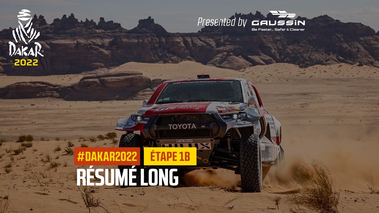 Le résumé du jour présenté par Gaussin - Étape 1B - #Dakar2022