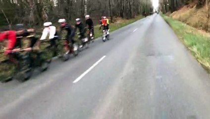 1-ère sortie mixte du Vppn ,en croisant le club de Ruelle.