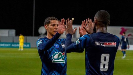 Chauvigny - OM (0-3) : Les buts