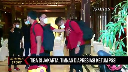 Usai Laga AFF 2020, Timnas Disambut Ketum PSSI dengan Hangat