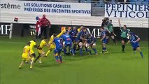 TOP 14 - Essai de Vilimoni BOTITU (CO) - Castres Olympique - Stade Rochelais - J14 - Saison 2021/2022