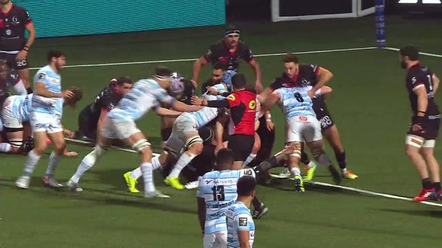 TOP 14 - Essai de Camille CHAT (R92) - LOU Rugby - Racing 92 - J14 - Saison 2021/2022