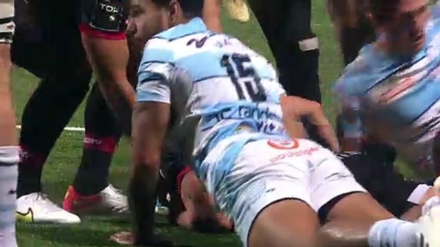 TOP 14 - Essai de Baptiste COUILLOUD (LOU) - LOU Rugby - Racing 92 - J14 - Saison 2021/2022