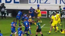 TOP 14 - Essai de Uini ATONIO (SR) - Castres Olympique - Stade Rochelais - J14 - Saison 2021/2022