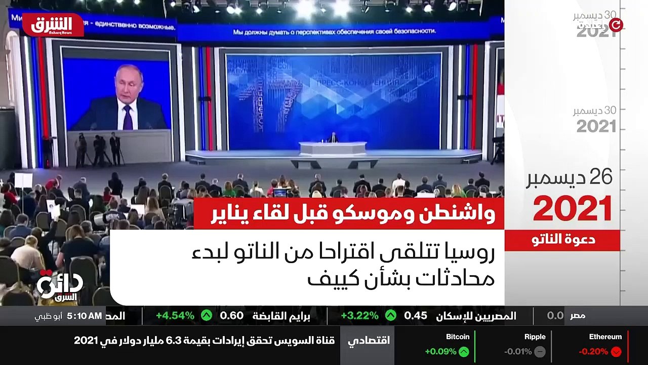 ...لعدم إرسال أسلحة الى اوكرانيا أو أي دول ...