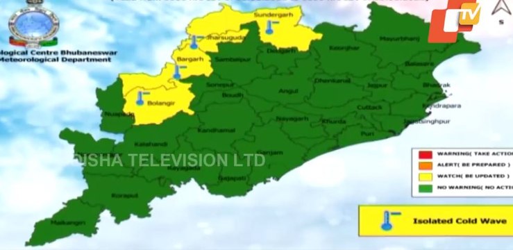 Intense Cold Wave Grips Odisha, Met Issues Warning
