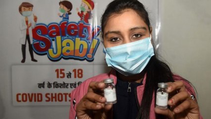 Children's Covid vaccination begins in Gujarat