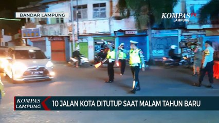 Скачать видео: Sepuluh Jalan Kota Ditutup Saat Malam Tahun Baru