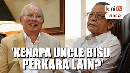'Perkara lain lebih kontroversial babit SPRM, Uncle bisu pula' - Najib