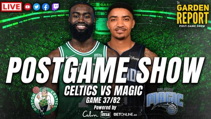 Garden Report: Celtics vs Magic Postgame Show
