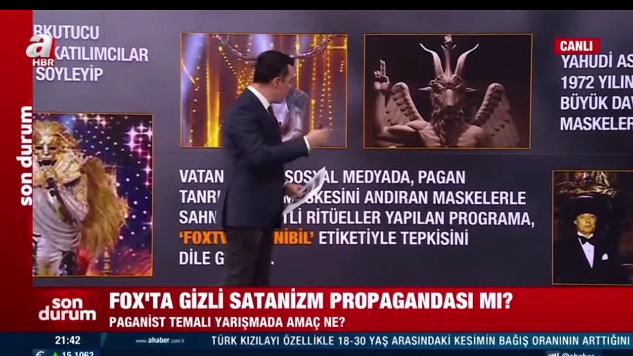 A Haber Maske Kimsin Sen programını hedef aldı