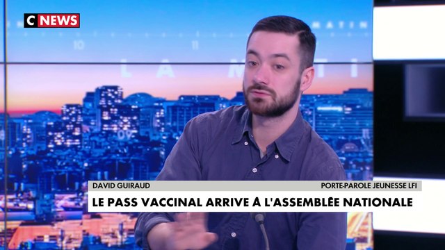 David Guiraud : «Le pass vaccinal, c'est la mise à mort sociale pour les non-vaccinés»