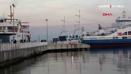 Çanakkale Boğazı yoğun sis nedeniyle transit gemi geçişlerine kapatıldı