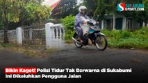 Bikin Kaget! Polisi Tidur Tak Berwarna di Sukabumi Ini Dikeluhkan Pengguna Jalan