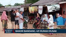 Banjir Bandang Terjang Pemukiman Warga di Kabupaten Padang Lawas
