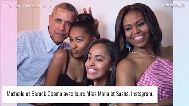 Michelle et Barack Obama : Drôle de look et lunettes folles, le couple déchaîné pour le nouvel an
