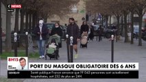 Depuis aujourd'hui, le port du masque est obligatoire dès l'âge de 6 ans dans plusieurs lieux publics en France