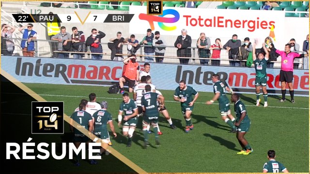 TOP 14 - Résumé Section Paloise-CA Brive: 43-20 - J14 - Saison 2021/2022