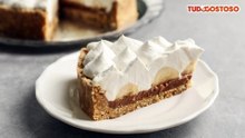 Torta de banana banoffee