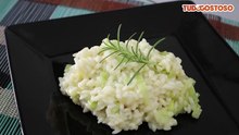Risoto de alho-poró