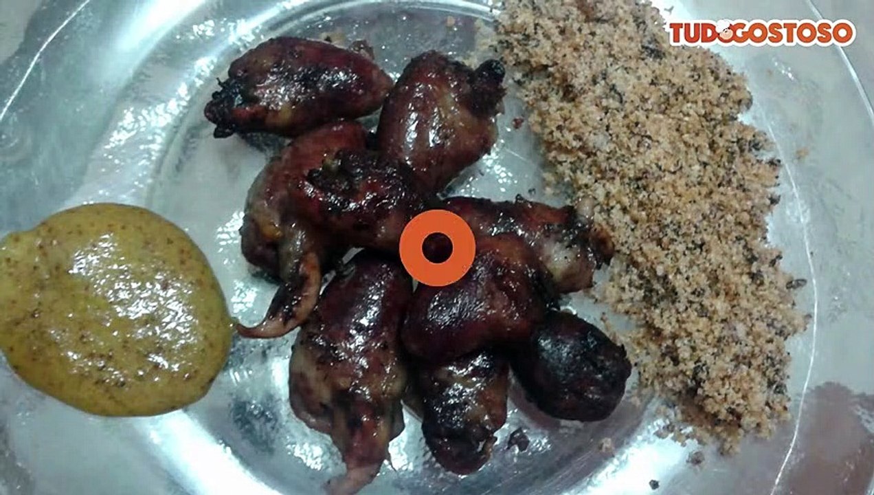 Coração de galinha ao forno