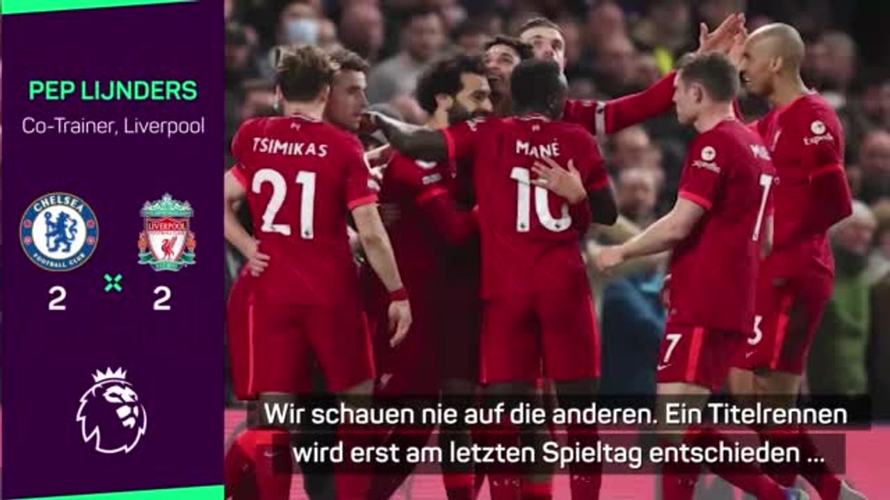 Lijnders zu Titelkampf: 'Schauen nie auf andere'