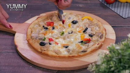 طريقة تحضير بيتزا الفريدو الشهية خطوة بخطوة 🍕 على طريقة يمي