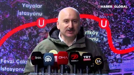 Bakan Karaismailoğlu: İstanbul'u birilerinin keyfine bırakamazdık