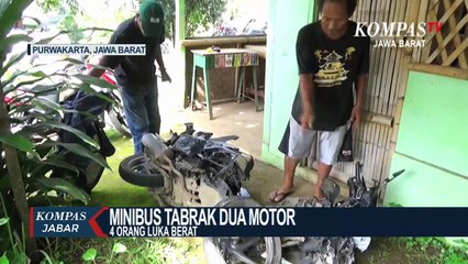 4 Orang Luka Parah dan Akibatkan Macet