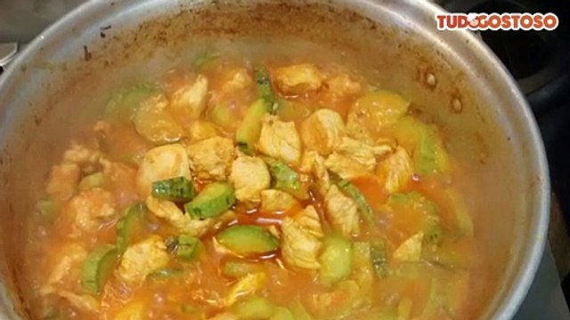 Frango com abobrinha