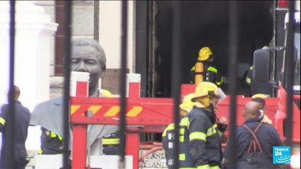 La Chambre basse du Parlement sud africain complètement détruite par l'incendie