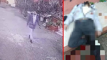 Tornavida ile saldıran gaspçıyı bıçaklayarak öldürdü