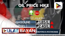 P1-P2 na taas-presyo sa mga produktong petrolyo, ipatutupad bukas