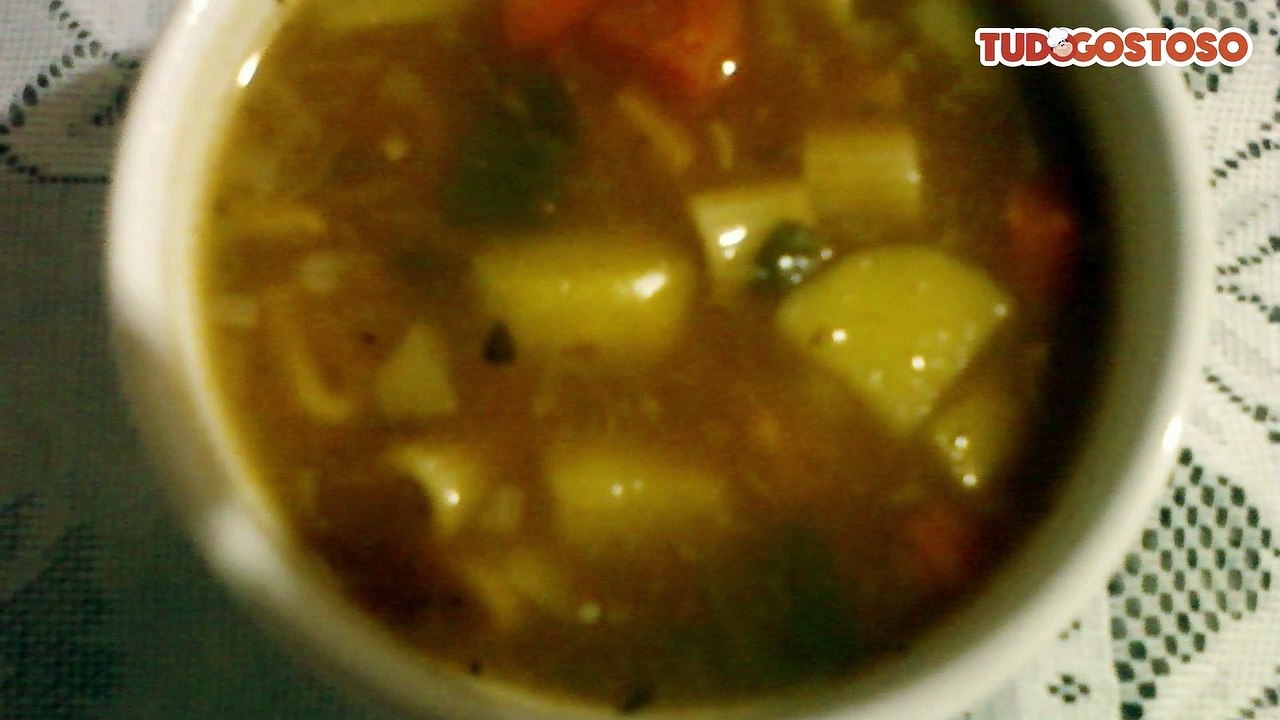 Sopa de panela de pressão