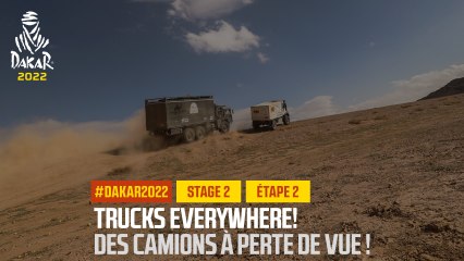 Étape 2 / Stage 2 - Trucks everywhere / Des camions à perte de vue - #DAKAR2022