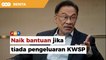 Naikkan bantuan banjir jika tak benarkan pengeluaran KWSP, kata Anwar