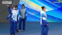 Beijing rehearses medal ceremony ahead of Winter Games