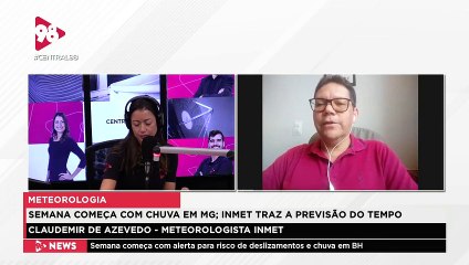Central 98 | Semana será de chuva em BH!