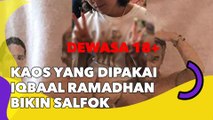 Gambar Kaos yang Dipakai Iqbaal Ramadhan Bikin Salfok: Astagfirullah