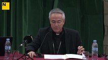 Romà Casanova, administrador apostòlic de Solsona, on anuncia que Francesc Conesa serà el nou bisbe de Solsona